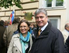 Dr. Andreja Valič Zver in dr. Milan Zver