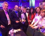 Delegacija Slovenske demokratske stranke na Kongresu EPP v Dublinu