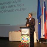 Dr. Zver na praznovanju 80. obletnice PIGD Premogovnik